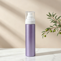 Botol Semprot Kosmetik Plastik PET Silinder 100ml untuk Toner, Pembersih Wajah & Penghapus Makeup Model 29 Buatan Cina