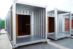 Contenedor de almacenamiento de envío de 9 pies, 12 pies, 16 pies, 19 pies con persianas y bloqueo, contenedor de puerta enrollable de autoalmacenamiento móvil - Product Image 2
