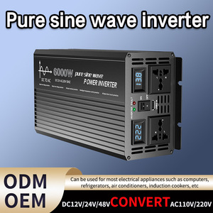 อินเวอร์เตอร์คลื่นไซน์บริสุทธิ์ 12V 24V 48V 60V เป็น 220V DC AC ตัวแปลงไฟฟ้าสำหรับยานยนต์ ระบบไฟฟ้าเฟสเดียว 50 60 Hz - Product Image 5