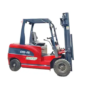 4 Wheel New Electric Forklift Truck Wholesale 2 Ton 2.5 Ton Warehouse Mini Forklift Material Handling China Forklift Price