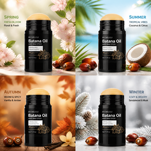 Private Label Bio-Batana-Öl Haarwachs-Stick Starker Halt Creme Alkoholfrei Matt/Natürlicher Look für Schnurrbart-Styling Maßgeschneidert - Product Image 5