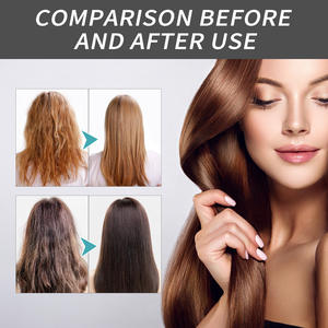 Relajante hidratante para el cabello con manteca de karité Aceite de coco 100ml para un acondicionador capilar suave y saludable sin encrespamiento - Product Image 5