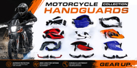 Protège-mains universels en carbone pour moto, protection de levier de frein et d'embrayage pour 50cc 100cc 150cc 200cc