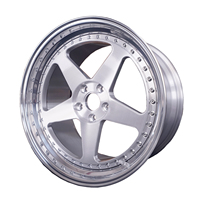 Nouvel ensemble de 3 jantes en alliage d'aluminium forgé de 15, 16, 17, 18, 19, 20, 21, 22, 24, 26, 28, 30 pouces. Roues de Voiture