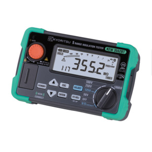Testeur de terre Kyoritsu modèle 4102A, multimètre analogique pour tests électriques avec alimentation par batterie et indice de protection IP53 - Product Image 3