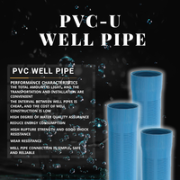 Tuyau de filtration en PVC de 50 mm (2 pouces) avec fentes étroites pour la filtration du sable fin