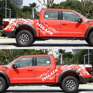 3 Pezzi Adesivi Laterali per Pickup Design di Lusso Grafica Off-Road in Vinile per <span class=keywords><strong>Toyota</strong></span> Hilux 4x4 Adesivo per Auto - Product Image 5