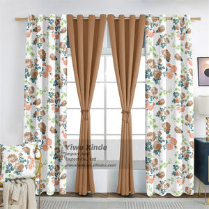 Nouveau Modèle de <span class=keywords><strong>Rideau</strong></span> de Luxe avec Embrasse, Prix Abordable, pour le Salon - Product Image 4