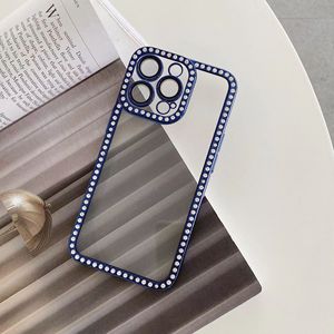 Coques de téléphone antichoc en TPU de luxe amusantes avec diamants plaqués pour 13 Pro Max <span class=keywords><strong>14plus</strong></span> - Product Image 5