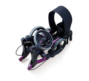 <span class=keywords><strong>Rollator</strong></span>, andador de aluminio de cuatro ruedas, andador con asiento, ligero, plegable, manijas ajustables, andador rodante para personas mayores - Product Image 4