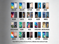 Layar LCD Pengganti Touch Screen Garansi 1 Tahun Layar 6.6" untuk S21 S20 S10 S9 S8 S7 S6 S5 untuk Berbagai Model