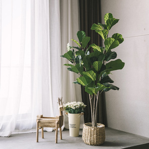 Plantas Artificiales en Maceta de Plástico Ecológico de Altura Personalizada, Gran Olivo Artificial Natural para el Hogar, Sala de Estar, Oficina, Hotel, <span class=keywords><strong>Restaurante</strong></span> - Product Image 5