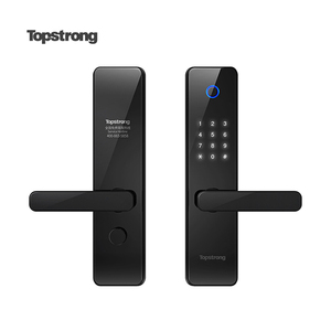 latón <span class=keywords><strong>huella</strong></span> digital al aire libre electrónica digital de empuje <span class=keywords><strong>con</strong></span> control remoto tarjeta <span class=keywords><strong>inteligente</strong></span> <span class=keywords><strong>cerradura</strong></span> de la puerta d - Product Image 1