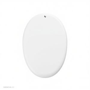 Asiento de inodoro termoestable para Gsi X2 Form 6, blanco, 52,5 cm de largo, 37,5 cm de ancho, 6 cm de altura - Product Image 3