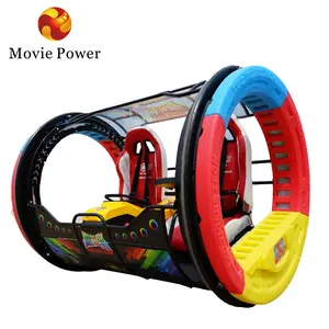 Amusement Park 360 Rotation Battery Ride Leswing Rolling Car 360 Remote Control Car Happy Rolling Car