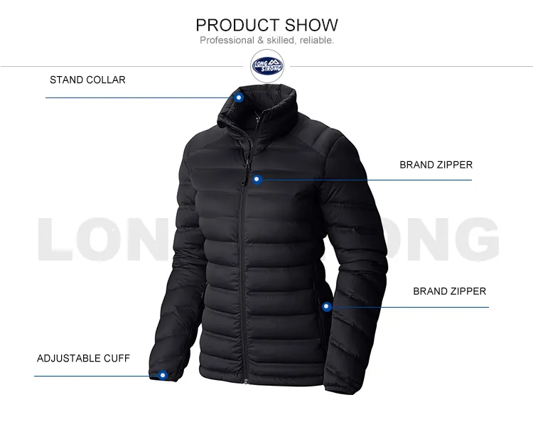 शीतकालीन आउटडोर इटली डिजाइन नीचे जैकेट