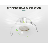 Spot lumineux Led en aluminium PP encastré 3w COB, Design Standard pour intérieur d'hôtel