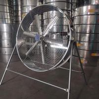 Haute Vitesse Métal Air Refroidissement Entrepôt Garage Atelier Ferme De Volaille Utiliser Ventilateur De Tambour Industriel À Entraînement Direct Inclinable