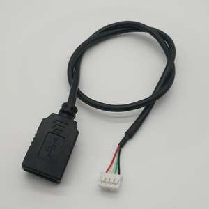 Автомобильный ПВХ изолированный Чистый медный 2,54 мм Dupont 2P/3P/4P разъем адаптера с обрезанным концами проводов - Product Image 5