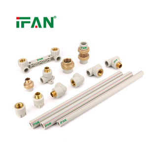 Muestra Gratuita IFAN: Accesorios <span class=keywords><strong>de</strong></span> Tubería <span class=keywords><strong>de</strong></span> Agua PPR, Material <span class=keywords><strong>de</strong></span> Plomería, Conexión en T, Codo, Acoplamiento, Accesorios Flexibles PPR - Product Image 3