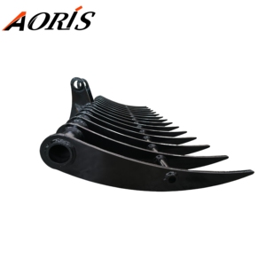 Rastrillos de excavadora de 2500 mm para 10-15 toneladas para uso agrícola/doméstico, rastrillo de raíz y rastrillos de limpieza de tierras - Product Image 5