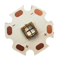 Diode électroluminescente UVA noire, Module de puce LED 5050 SMD, 365nm, 380nm, 390nm, 395nm, 405nm, avec carte PCB cooper star