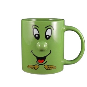 Promotion, prix bas, tasse à café en céramique avec motif visage souriant, prix d'usine, prix d'usine - Product Image 1