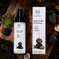 Sérum Visage Fermenté aux Champignons et Truffe Noire, Acide Hyaluronique, Antioxydant, Anti-âge, Anti-rides, Raffermissant, Réparateur