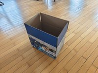 Boîte de papier kraft ondulé écologique pour outils Emballage de vente chaude personnalisable et recyclable