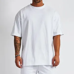 High Quality Wholesale 100% Cotton Tshirts Sublimation T Shirts Plain Custom Printing Oversized White Blank T-Shirt