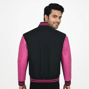 Wholesale Blank <b>Men</b> Varsity Jackets Custom University Letterman Jacket Manufacturers Designer College Baseball Jackets for <b>Men</b> - Product Image 1