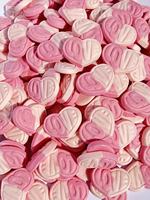 Bonbons suédois personnalisés en gros, saveurs melon, fraise, chewing-gum, sans gélatine, certifiés Halal, directement de l'usine