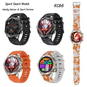 Nueva moda barata Ultra mejor del fabricante envío gratis de lujo Premium hombres mujeres linterna al aire libre reloj deportivo inteligente KC86 - Product Image 6