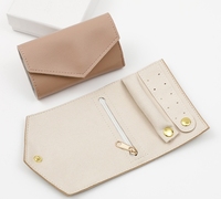 Pochette d'emballage de petit rouleau de stockage de bijoux créative boucle d'oreille bague collier sac de rangement de bijoux 10*18cm pochette de bijoux