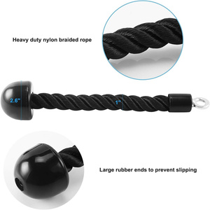 <span class=keywords><strong>Polea</strong></span> de gimnasio, entrenamiento, agarre único, tríceps, bíceps, accesorio para ejercicio, <span class=keywords><strong>cuerda</strong></span> de tracción - Product Image 4