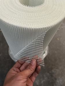 160g <b>Alkali</b> Resistant Glass Fiber Mesh 4x 4 Mesh Orange 50M/roll Building Wall Crack Resistance and Cracking Prevention - Product Image 3