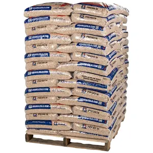 Holzpellets de madera de abeto, bolsas para sistema de calefacción, molino de Pellet de madera, 6mm en 15kg, el mejor precio