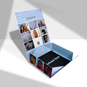 Hot Sale Custom Printed Magnetic Gift Box Waterproof Soft-touch Cardboard Packaging - Product Image 1
