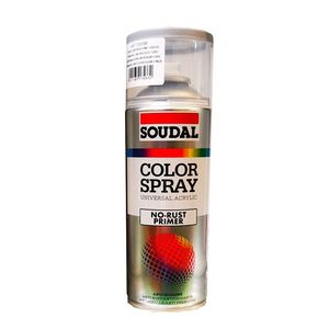 Soudal สเปรย์ป้องกันสนิม400มล. สีเทาสำหรับเปลี่ยนเครื่องมือ - Product Image 2