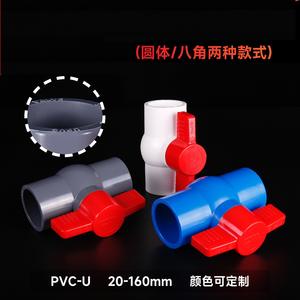 Vanne à boisseau sphérique en PVC 1 pouce, raccord de tuyauterie en plastique à union vraie pour l'aquaculture et l'irrigation, pression de fonctionnement 650 PSI - Product Image 3