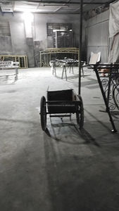 जस्ती धातु तह तार जाल रोल पिंजरे ट्रॉली चार पहिया भंडारण कार्यशाला गोदाम कंटेनर अनुकूलन योग्य ओएम समर्थन - Product Image 6