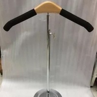Présentoir de Magasin de Vêtements Moderne en Métal Portable Écologique Facile à Assembler, à Poser sur Comptoir ou Table, à 1 Étagère pour Chemises
