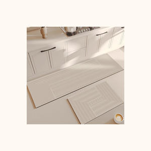 Tapis de sol en terre de diatomées Wabi Sabi, résistant à l'huile, antidérapant, pour la cuisine, la salle à manger et l'entrée - Product Image 5