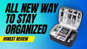 Free Sample Cable Organizer Bag Hard Protective Travel Storage Bag EVA OEM Power Bank Charging Case - Product Image 3