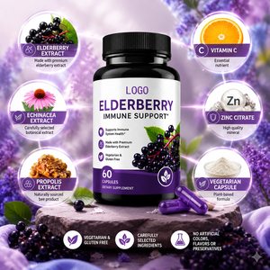 Offre Spéciale : Capsules d'Églantier Noir 3g avec Zinc et Vitamine C – Soutien Immunitaire, Santé Digestive et Métabolisme pour Adultes - Product Image 3
