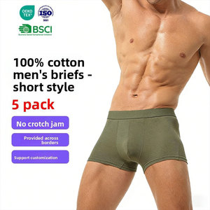 Ropa Interior Masculina, Bóxers de Alta Calidad, Secado Rápido, Calzoncillos de Algodón Transpirables, Bóxers Personalizados para Hombre - Product Image 1