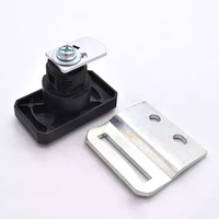 Serrure à cylindre en nylon plastique Long Yu AB101 pour accessoires de camping-car, loquet de porte de rangement de cabine de camping-car, loquet de compartiment de camping-car