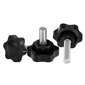 Plum Blossom-Shaped Screwdriver Adjustable Knob PP + Carbon Steel <b>M4</b>-M12 Contemporary Design Easy Installation for Drawers - Product Image 2