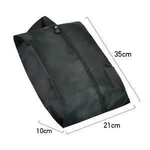 Sac de rangement pour chaussures de voyage, en tissu Oxford, avec fermeture éclair, résistant à l'eau, organiseur de chaussures portable pour le rangement des chaussures - Product Image 3