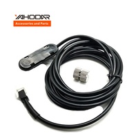 Capteur de vitesse pour vélo électrique, testeur de vitesse à effet Hall, étanche, câble long, pour kit de conversion de vélo électrique, accessoires de vélo